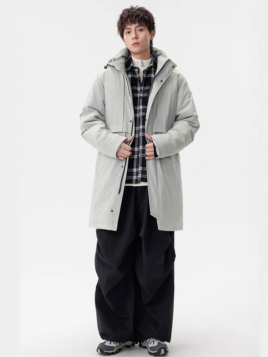 Mens Hooded Cotton Jacket