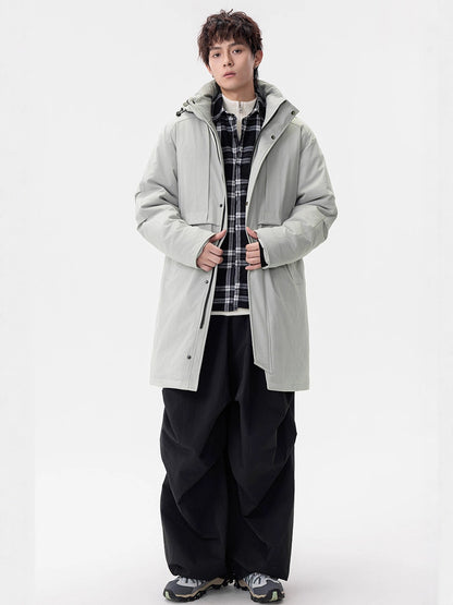 Mens Hooded Cotton Jacket