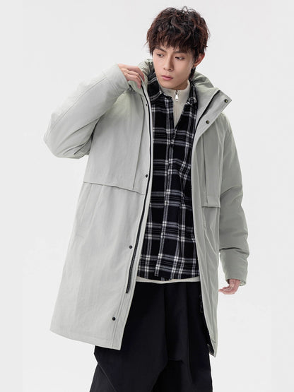 Mens Hooded Cotton Jacket