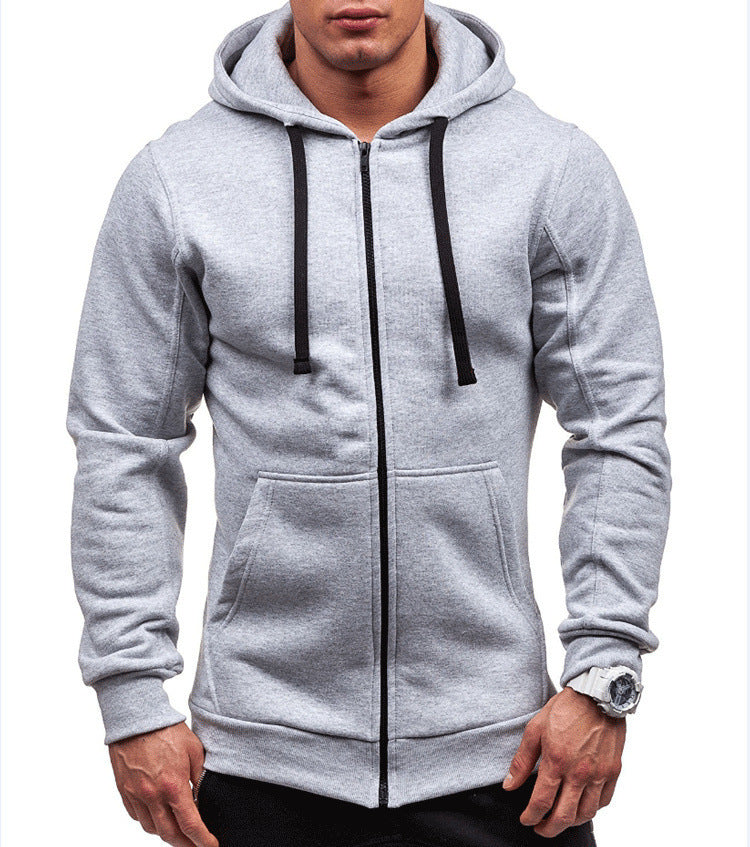 Mens Hooded Fleece Lined Sweatshirt