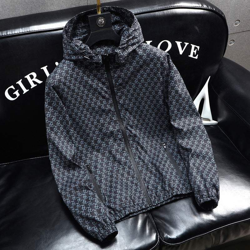 Mens Hooded Jacket