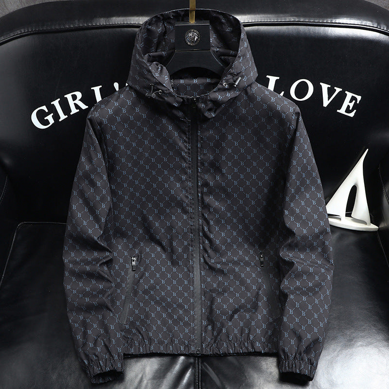 Mens Hooded Jacket