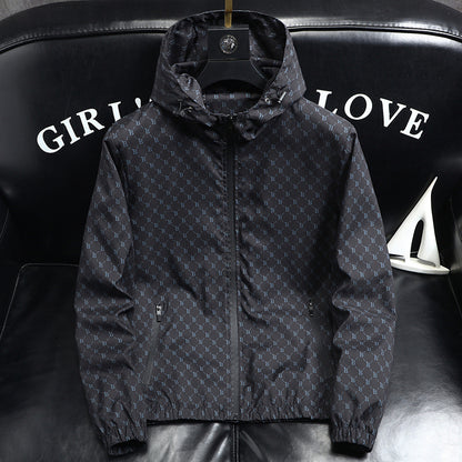 Mens Hooded Jacket