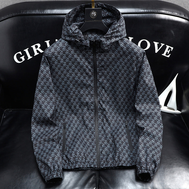 Mens Hooded Jacket