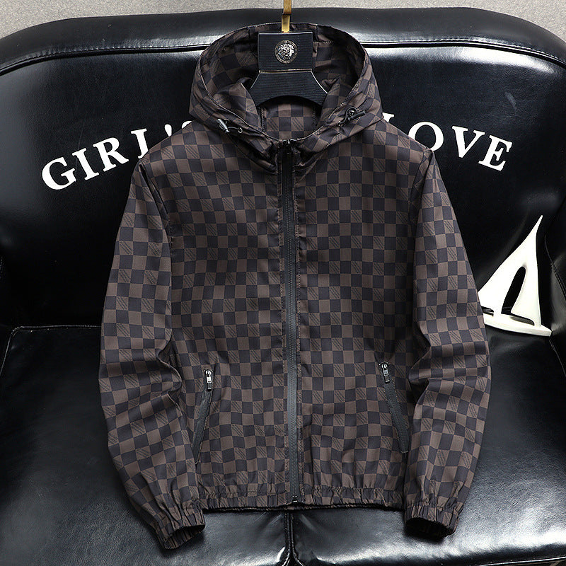 Mens Hooded Jacket