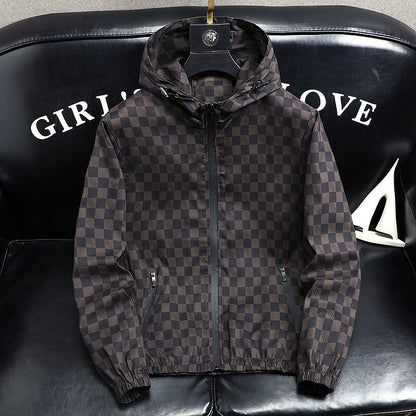 Mens Hooded Jacket