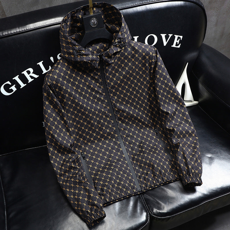 Mens Hooded Jacket