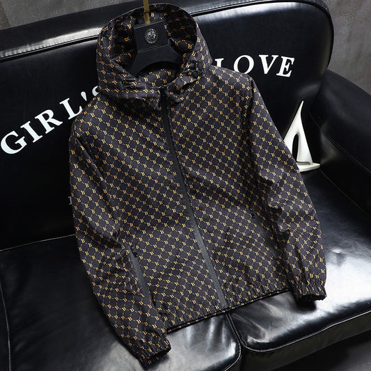 Mens Hooded Jacket