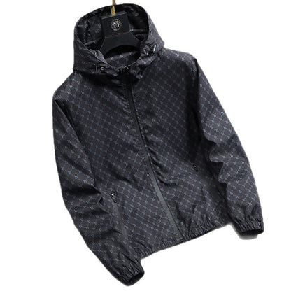 Mens Hooded Jacket