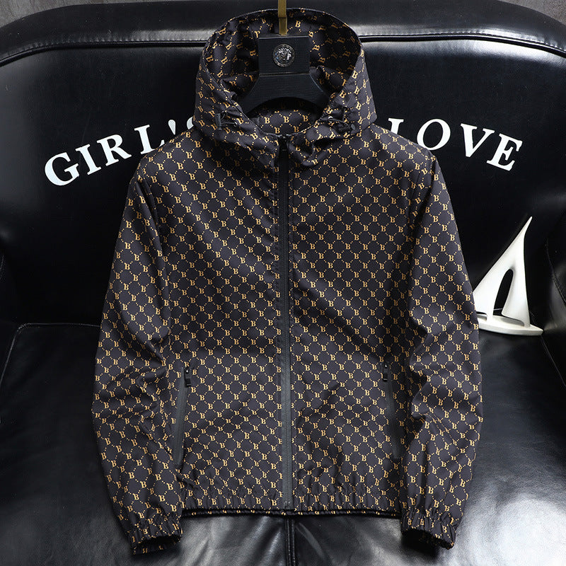 Mens Hooded Jacket