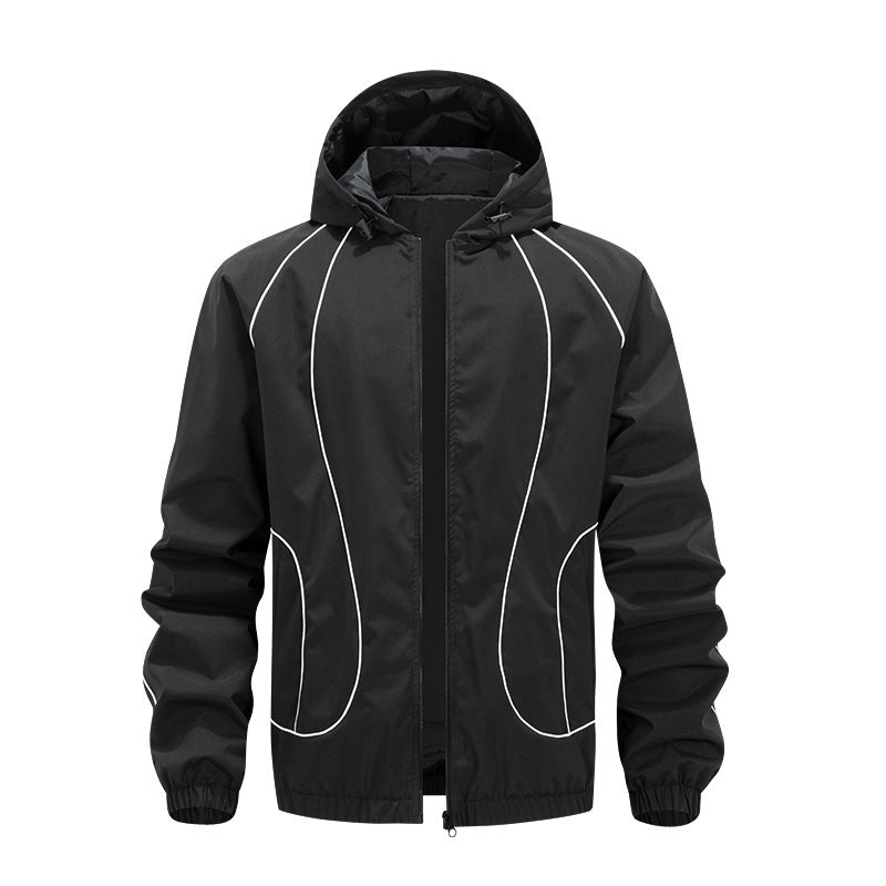 Mens Hooded Jacket