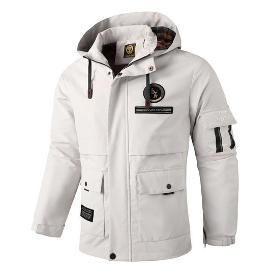 Mens Hooded Parka Jacket