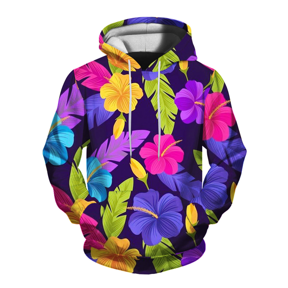 Mens Hooded Pullover Sweatshirt