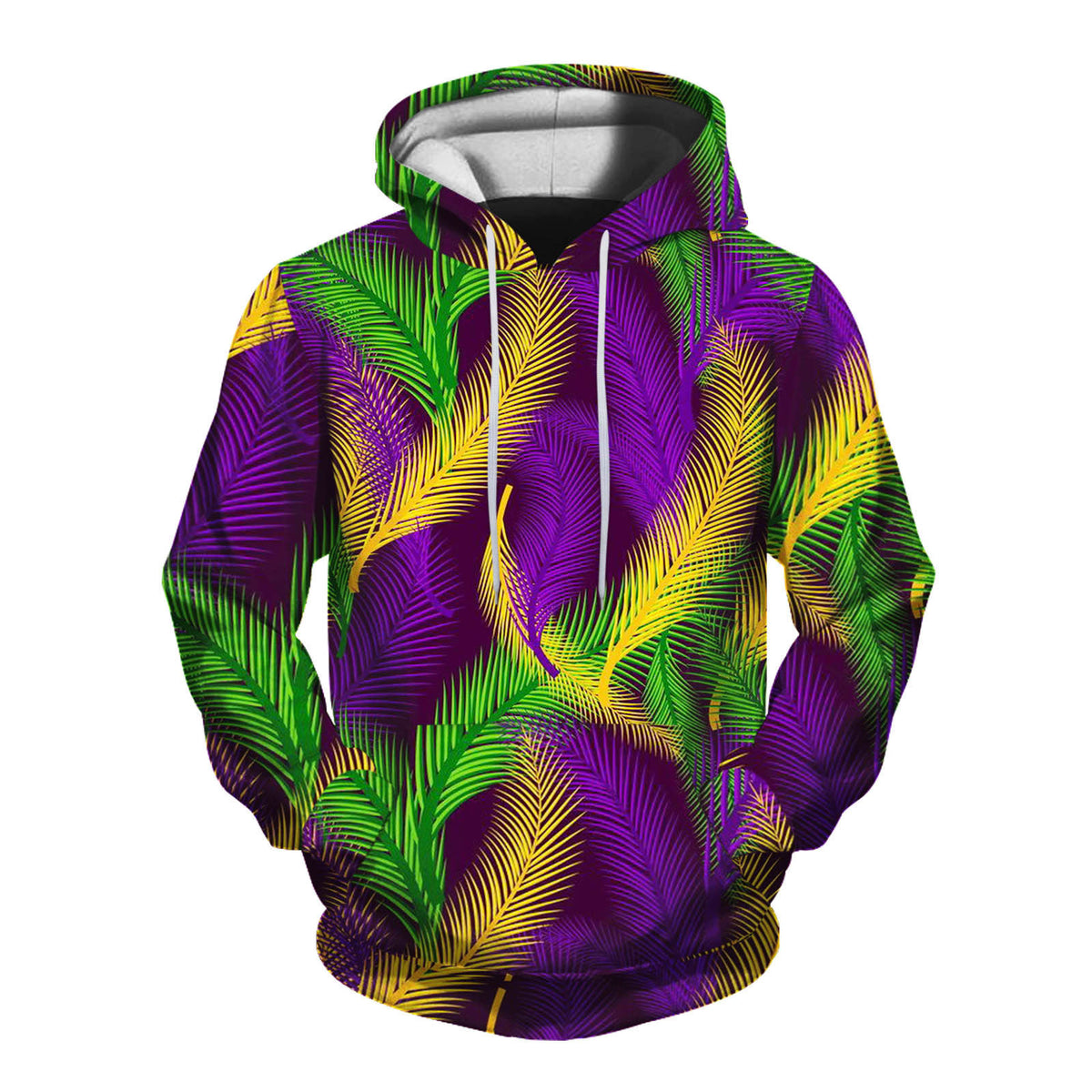 Mens Hooded Pullover Sweatshirt