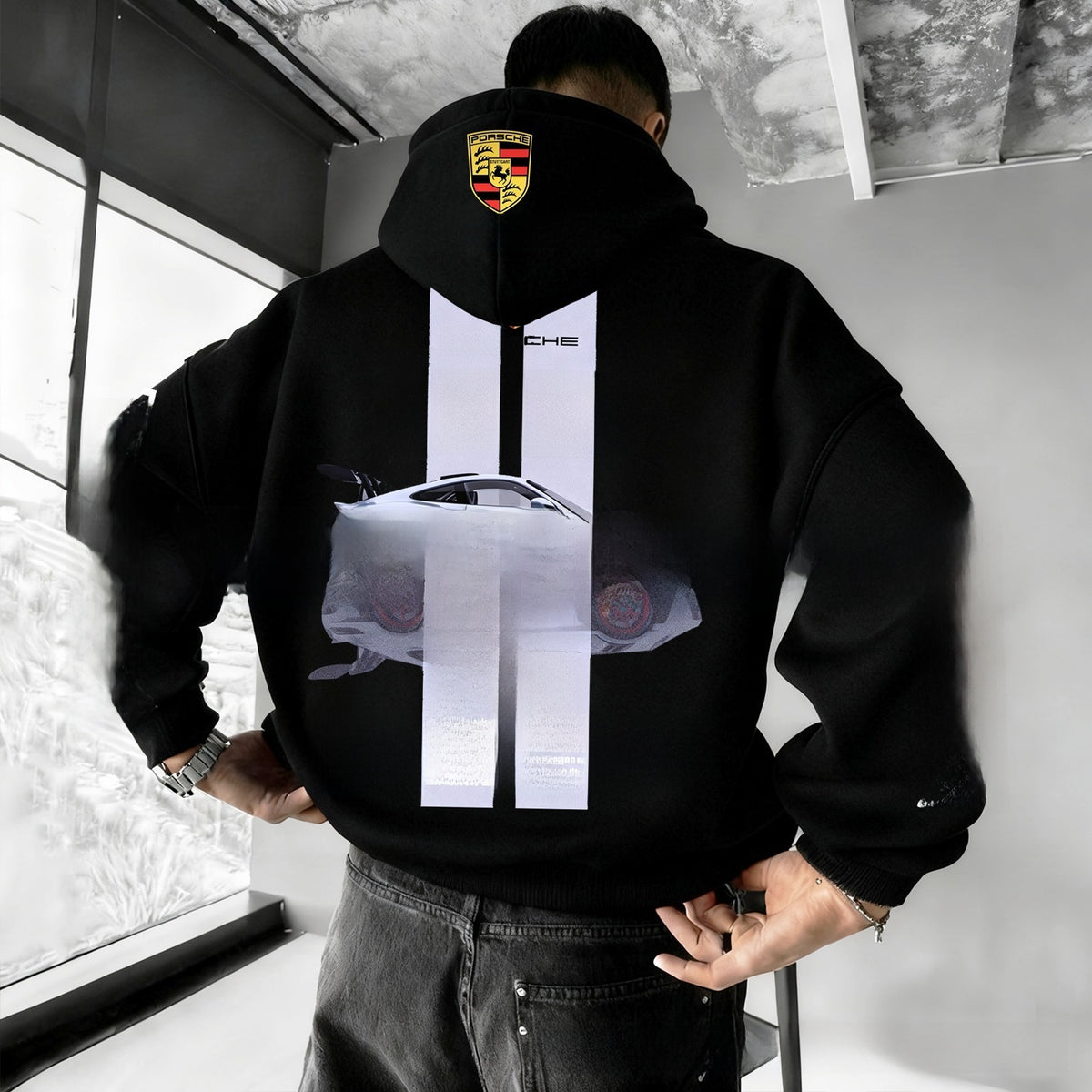 mens hooded sweatshirt