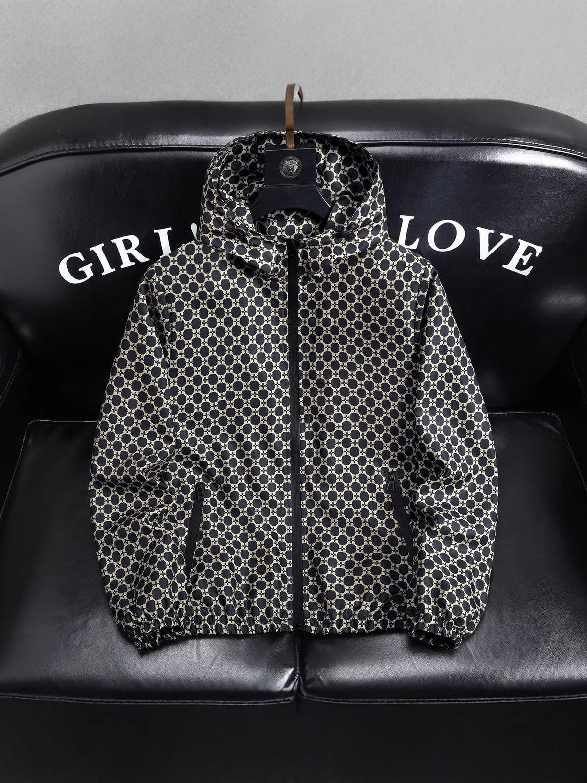 Mens Hooded Windproof Jacket