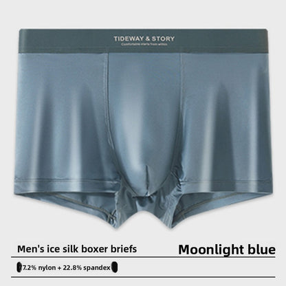 Mens Ice Silk Boxer Briefs