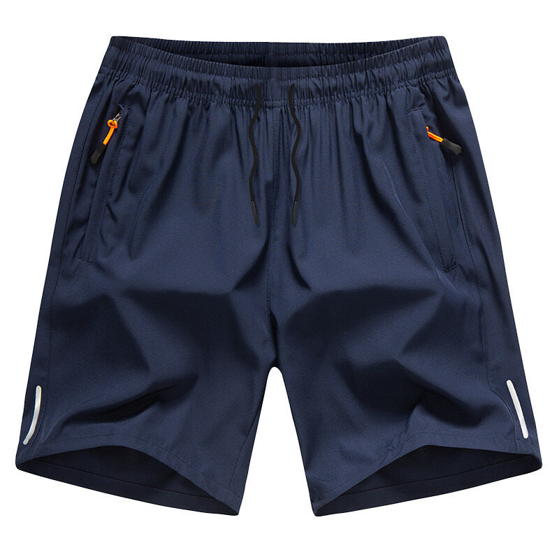 Mens Ice Silk Quick-Dry Sports Shorts