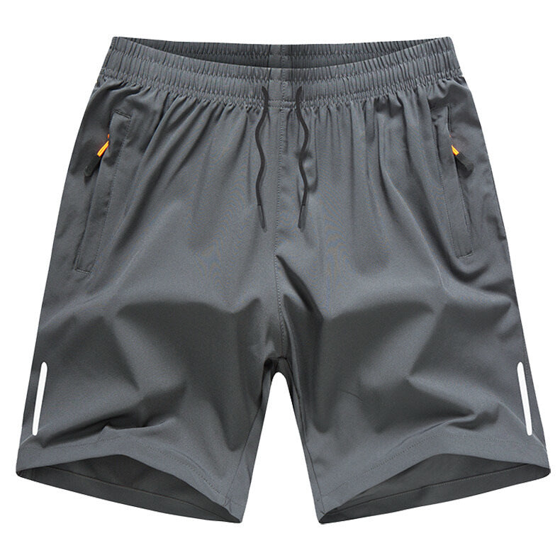 Mens Ice Silk Quick-Dry Sports Shorts