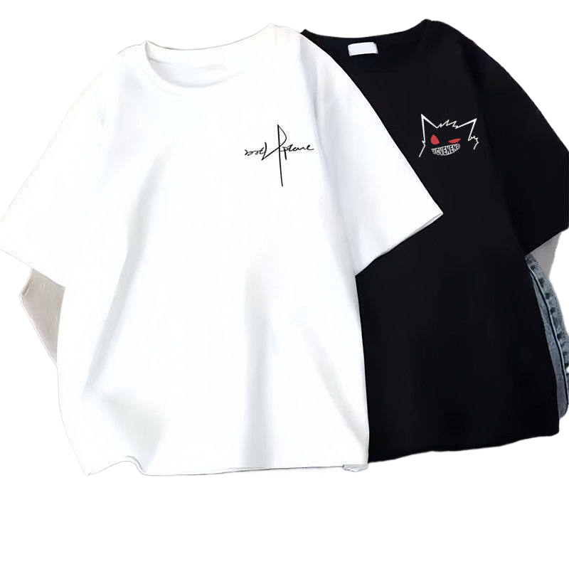 Mens Ice Silk Short Sleeve T-Shirt