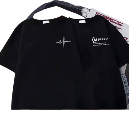 Mens Ice Silk Short Sleeve T-Shirt