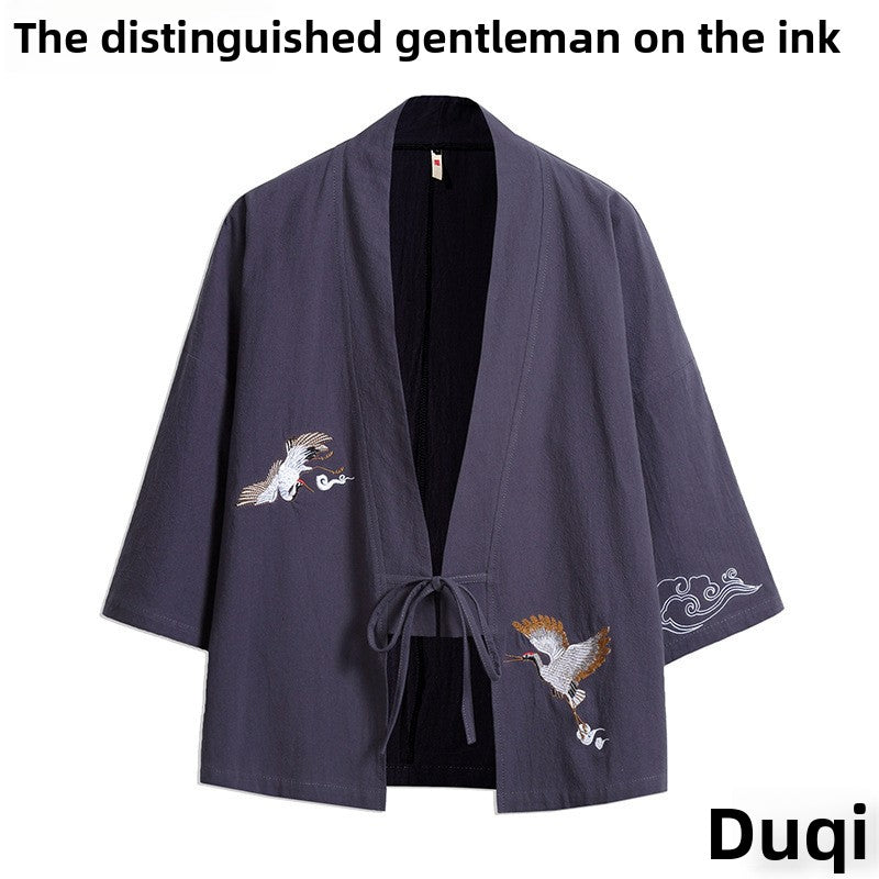 Mens Kimono Cardigan