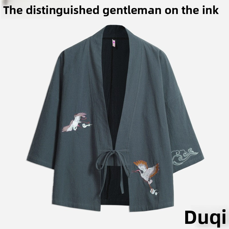 Mens Kimono Cardigan