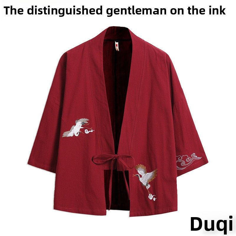 Mens Kimono Cardigan