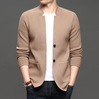 mens knit cardigan