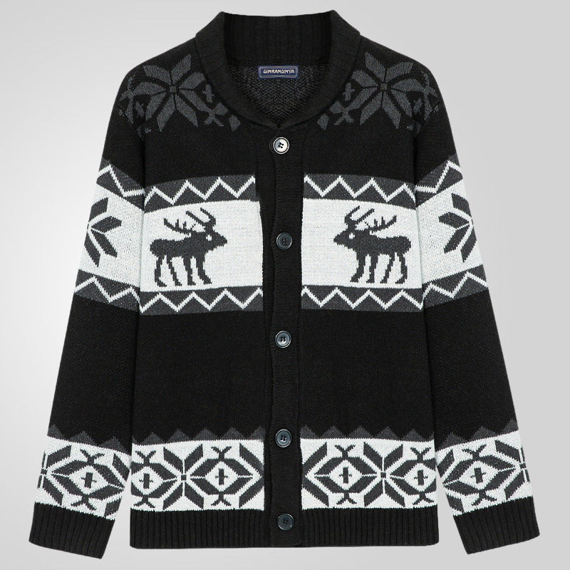 Mens Knit Cardigan