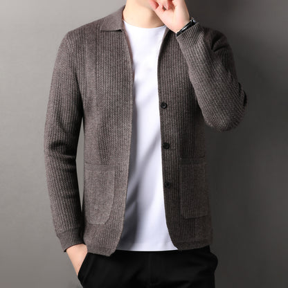 Mens Knit Cardigan