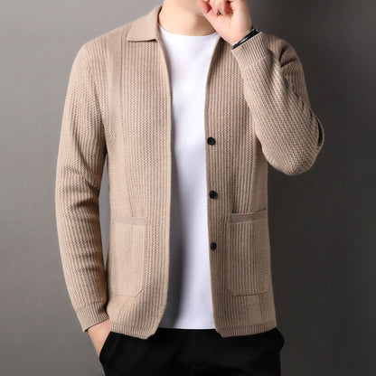 Mens Knit Cardigan