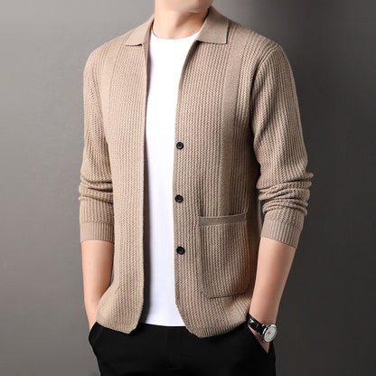 Mens Knit Cardigan