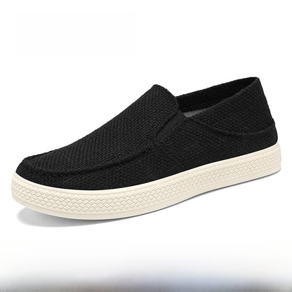 Mens Knit Slip On Casual Shoes