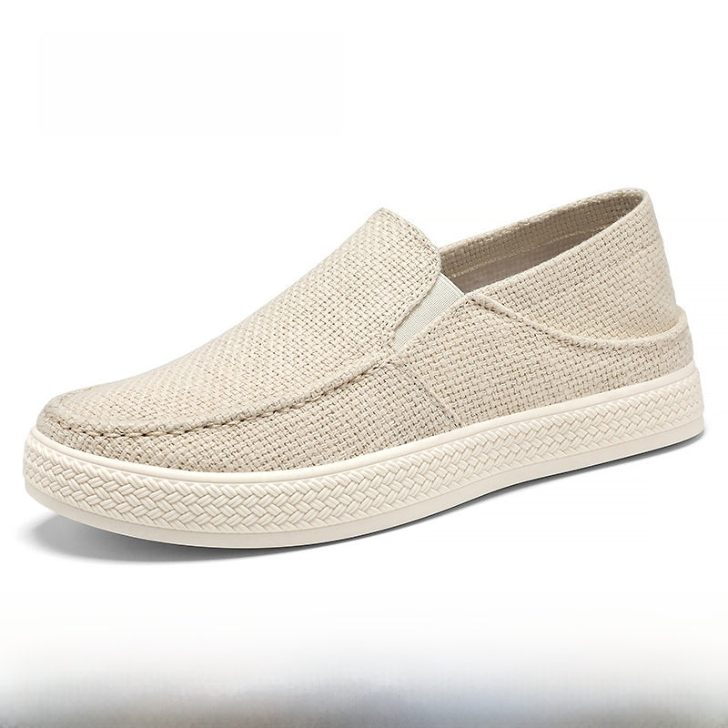 Mens Knit Slip On Casual Shoes