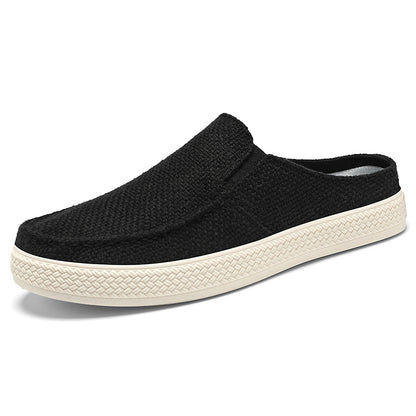 Mens Knit Slip On Casual Shoes