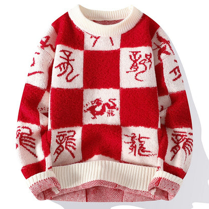 mens knit sweater