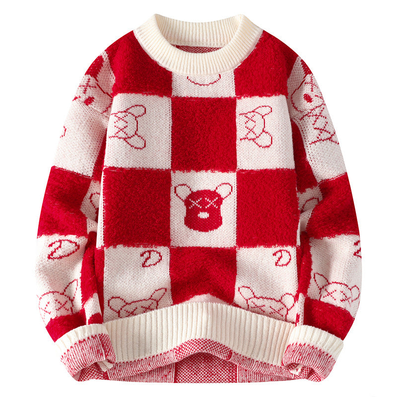 mens knit sweater