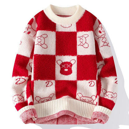 mens knit sweater