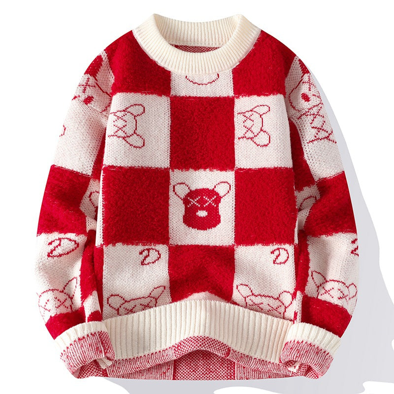 mens knit sweater