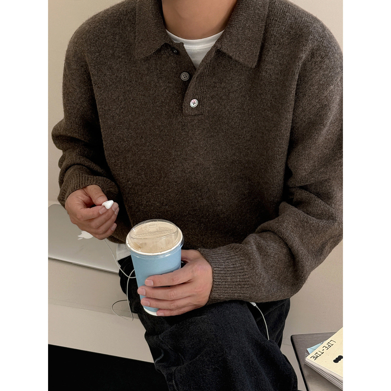 Mens Knit Sweater