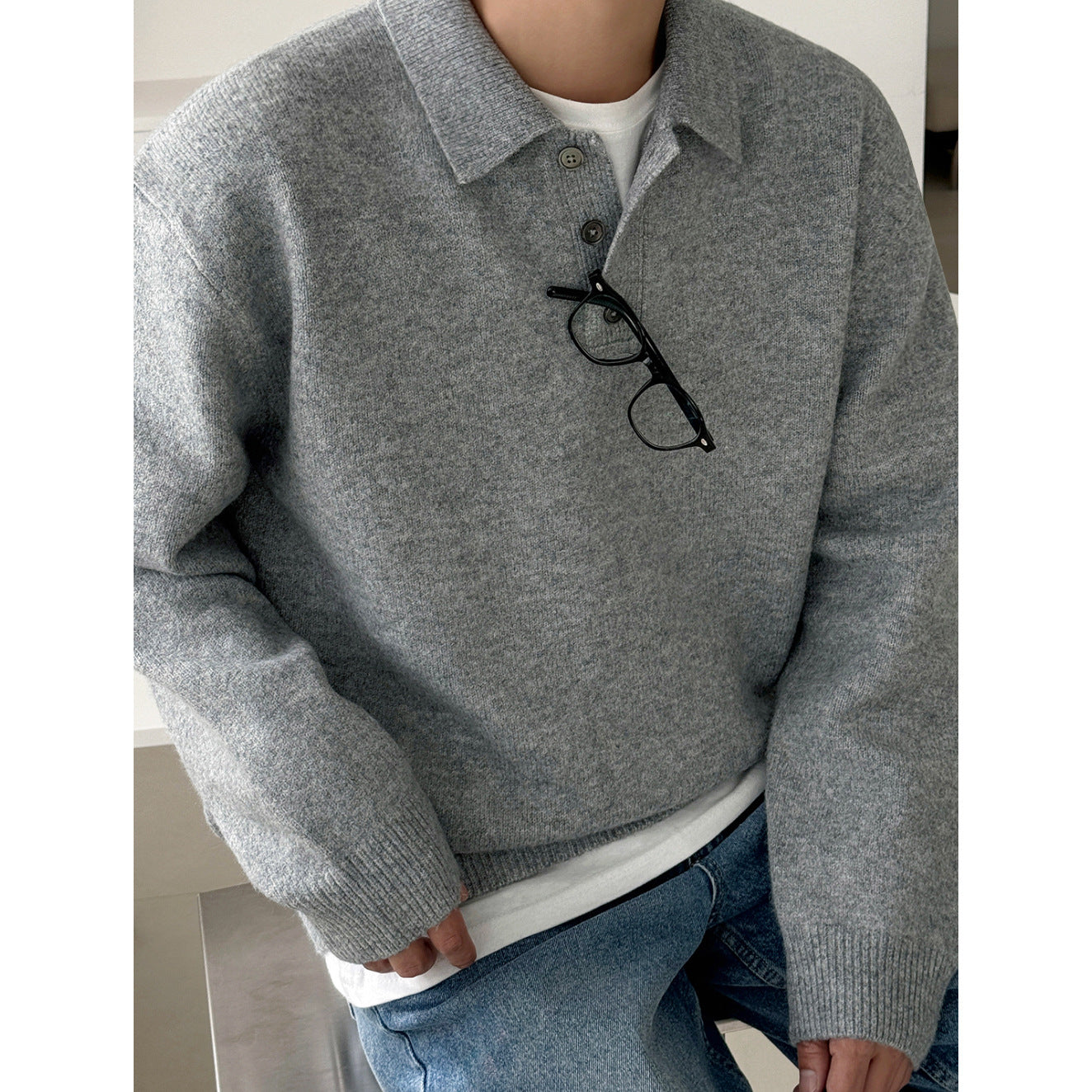 Mens Knit Sweater