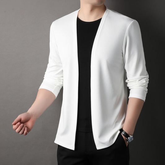 Mens Knitted Cardigan Jacket