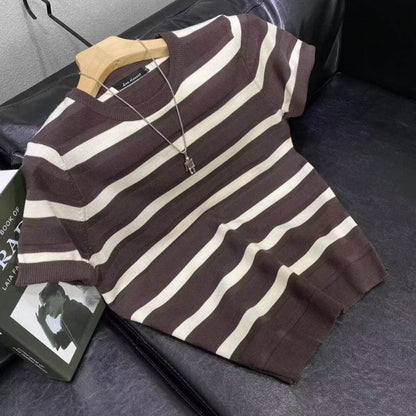 Mens Knitted Polo Shirt