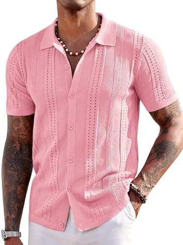 Mens Knitted Shirts