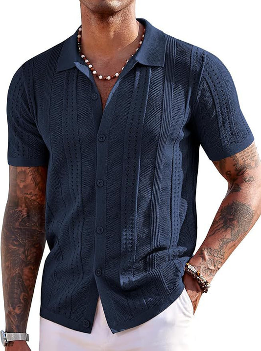 Mens Knitted Shirts