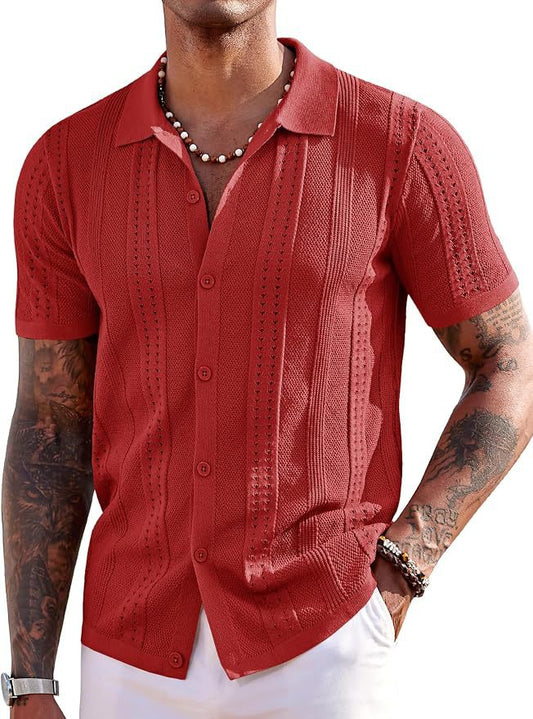 Mens Knitted Shirts