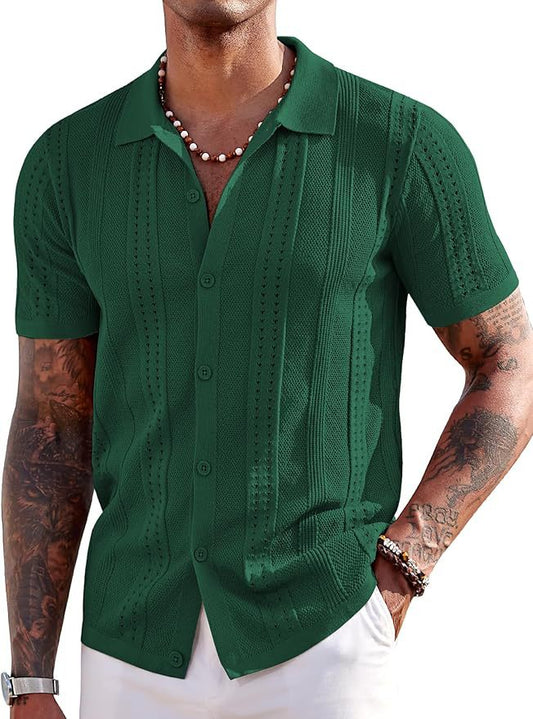 Mens Knitted Shirts