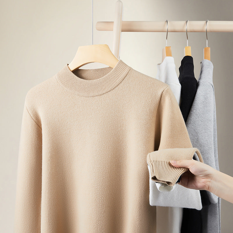 Mens Korean Style Knit Sweater Hoodie