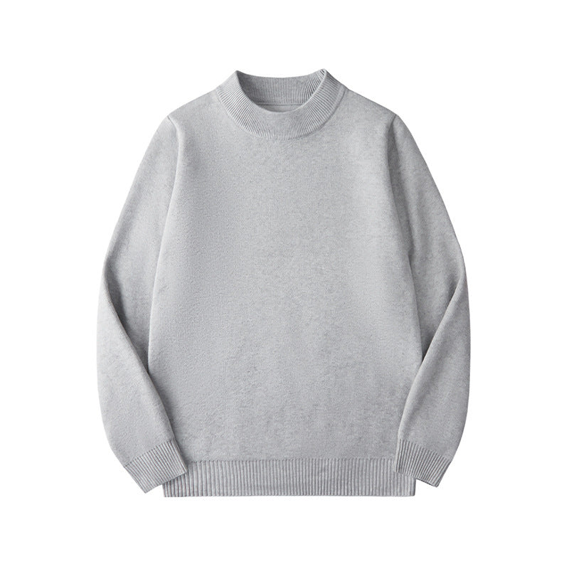 Mens Korean Style Knit Sweater Hoodie